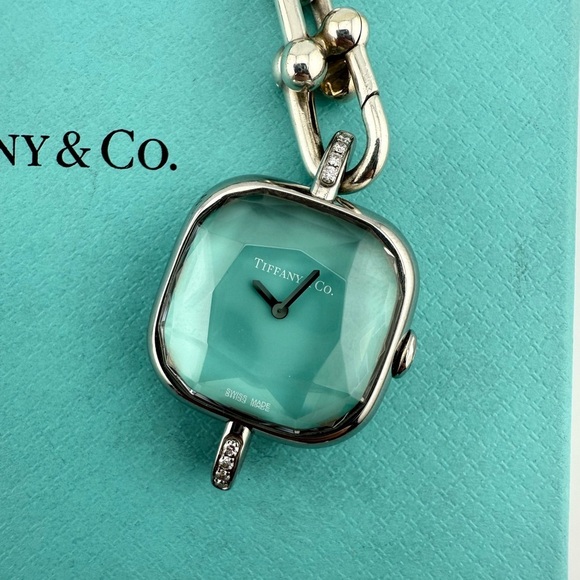 Tiffany & Co. HardWear Watch in Sterling Silver and Steel with Diamonds - Picture 4 of 14